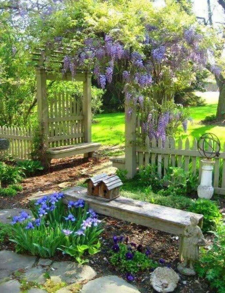 Most Beautiful Rustic Outdoor Garden Design Ideas