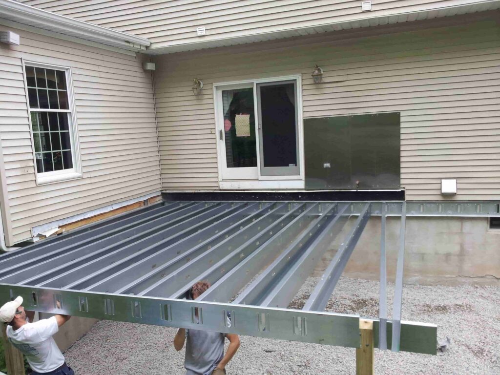 Framing And Building Deck