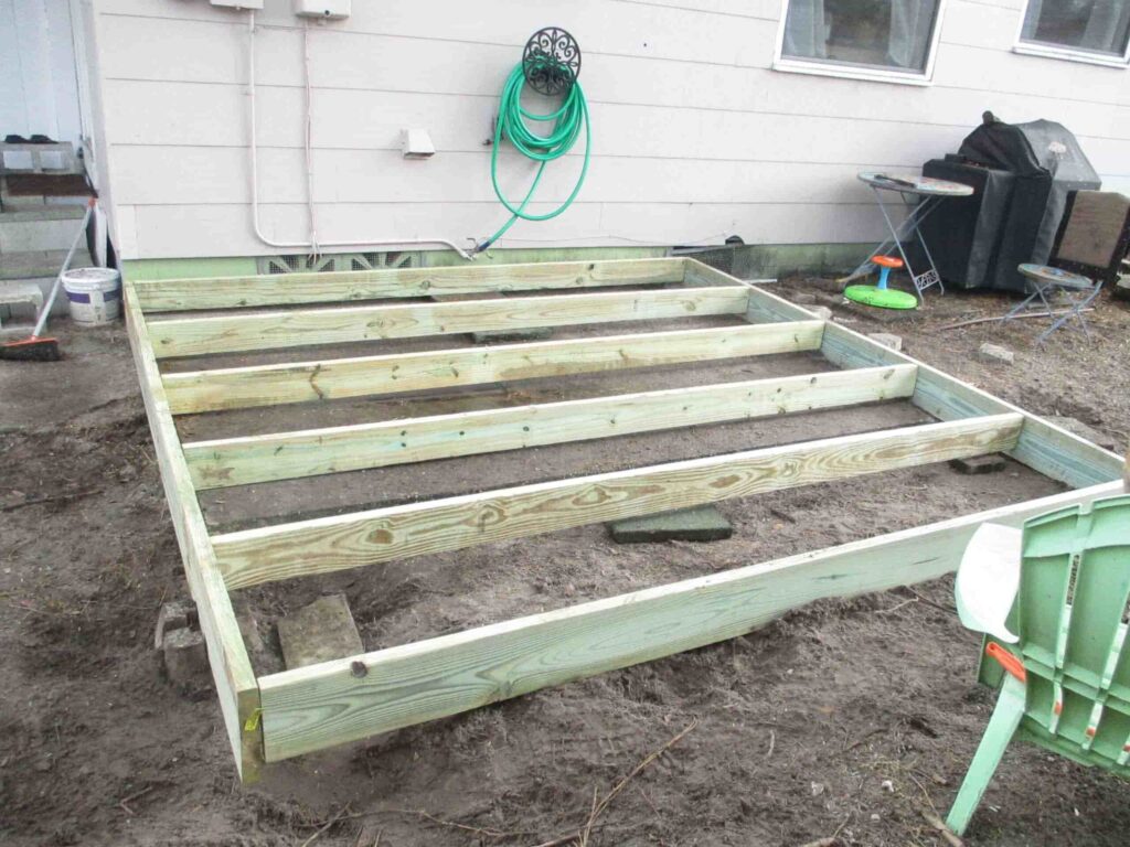 Framing And Building Deck