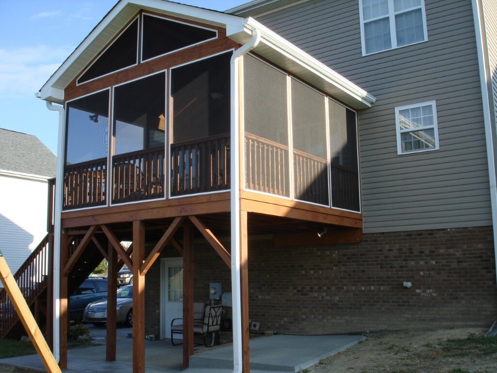 Framing And Building Deck