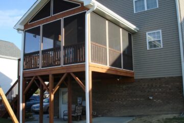 Framing And Building Deck