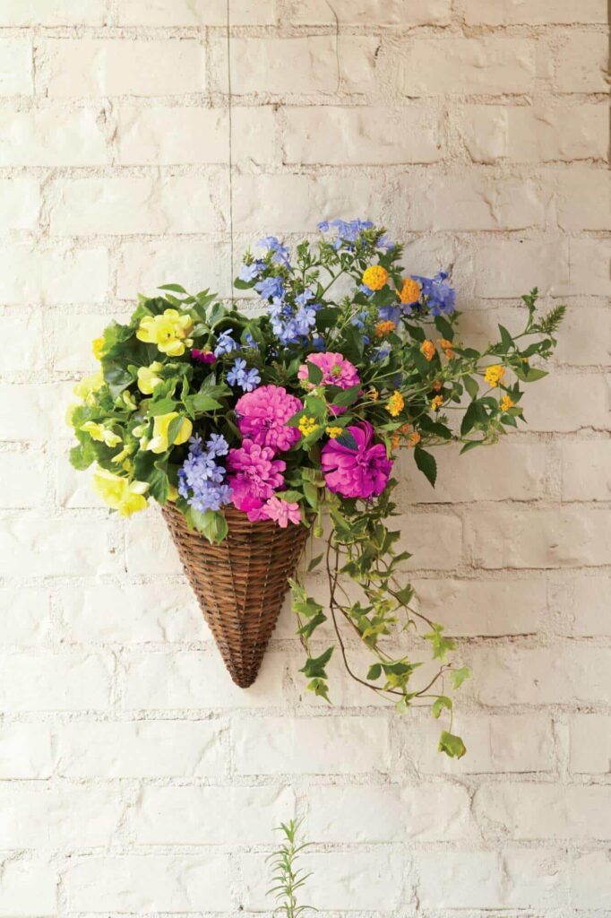 decorating flower in livingroom