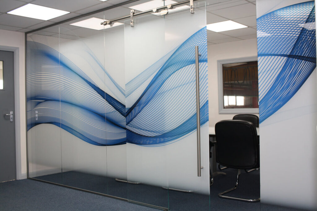 glass partition for office