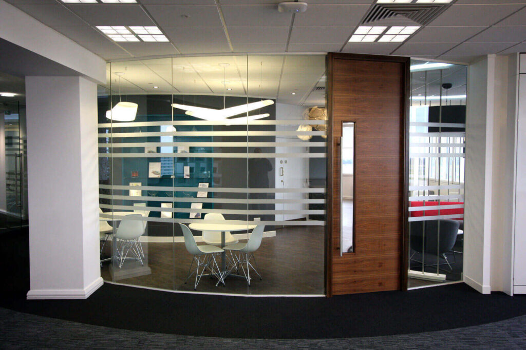 glass partition for office