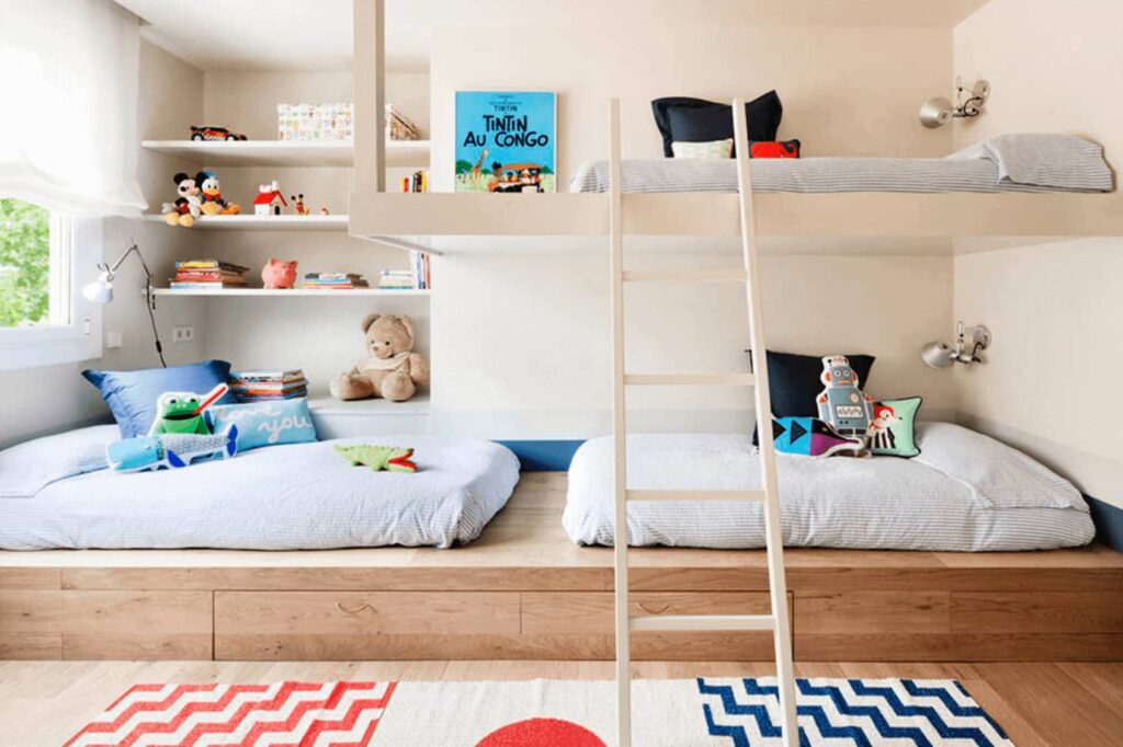 modern children bedroom