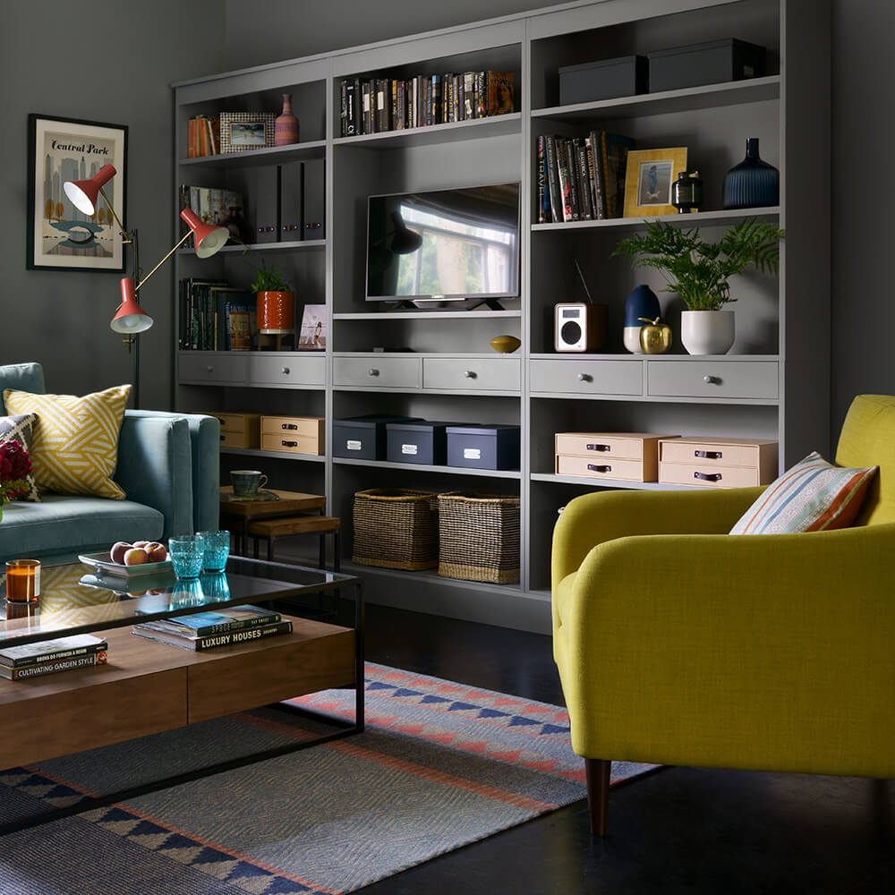 storage ideas for small living room