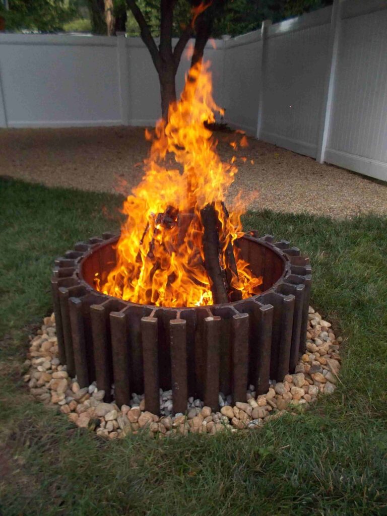 the fire pit