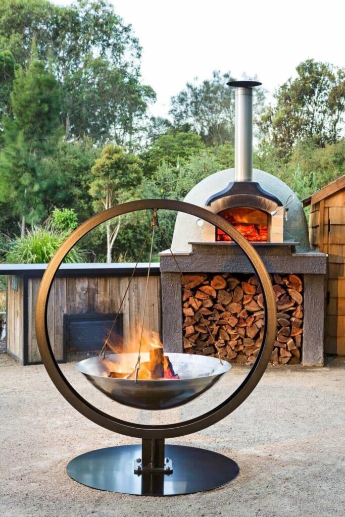 the fire pit