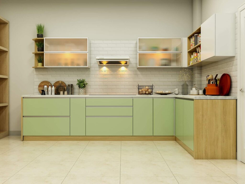 wood base kitchen design