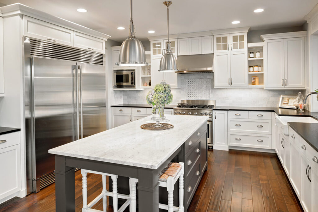 wood base kitchen design