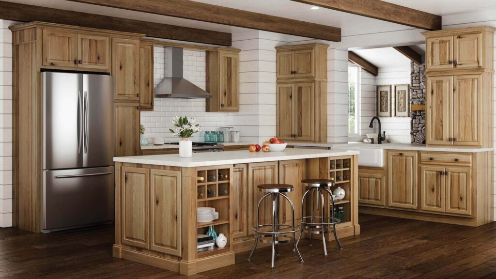 wood base kitchen design