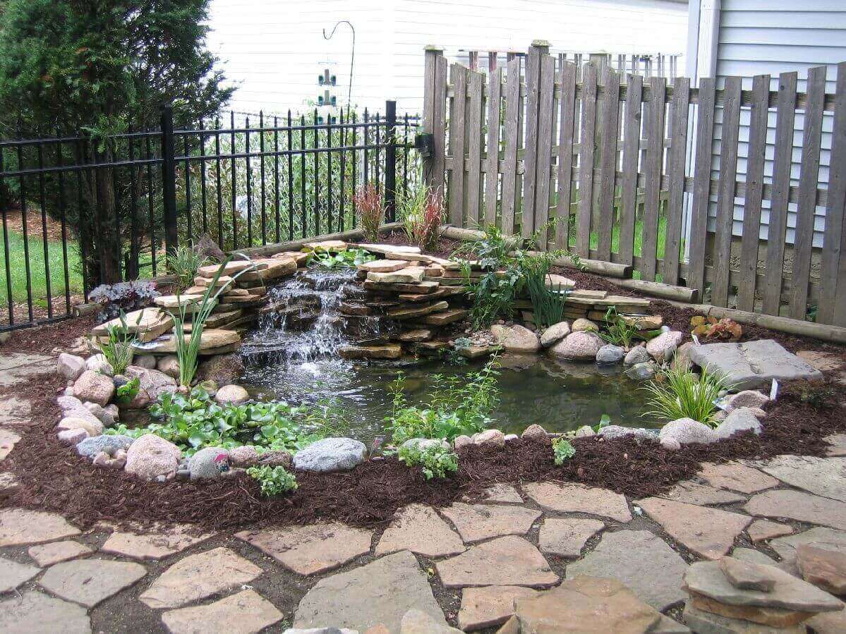 Built Best Backyard Ponds with Waterfalls in Your Garden