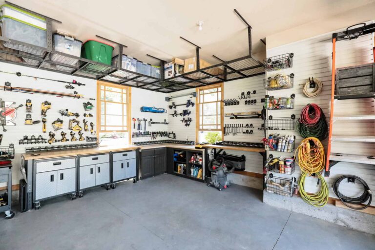 How To Store Extension Ladder In Garage