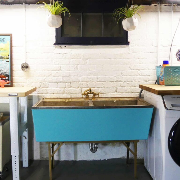 How to Install a Utility Sink in Garage