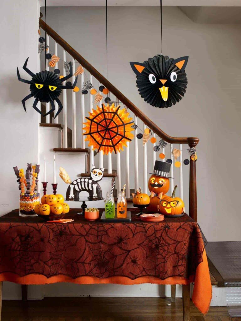 Home Halloween Decorations - Mountain Vacation Home