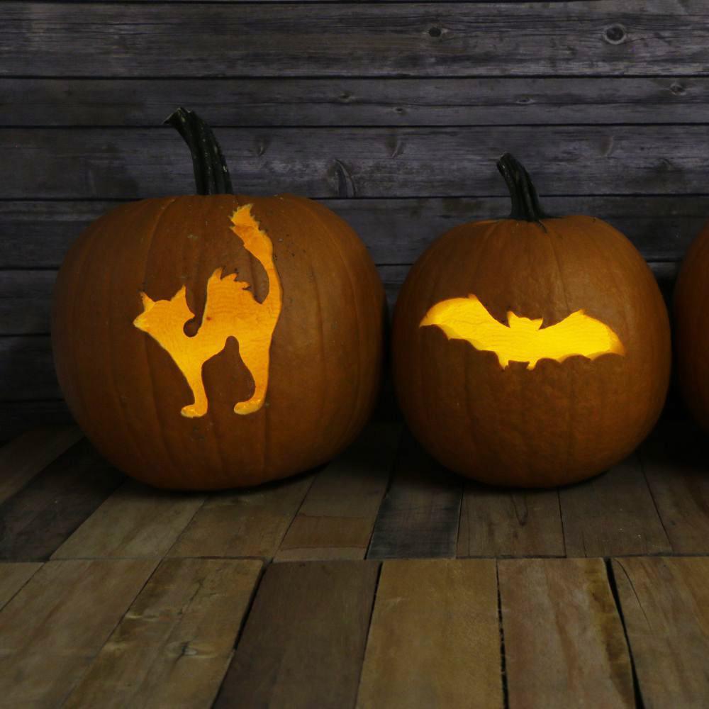 How to Decorate Your Home with Fake Pumpkin Props