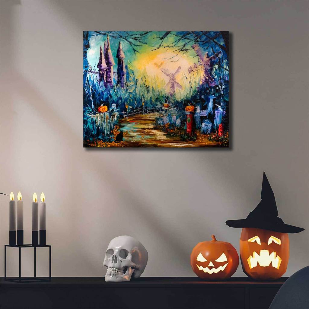 decorate-your-home-with-scary-halloween-wall-art