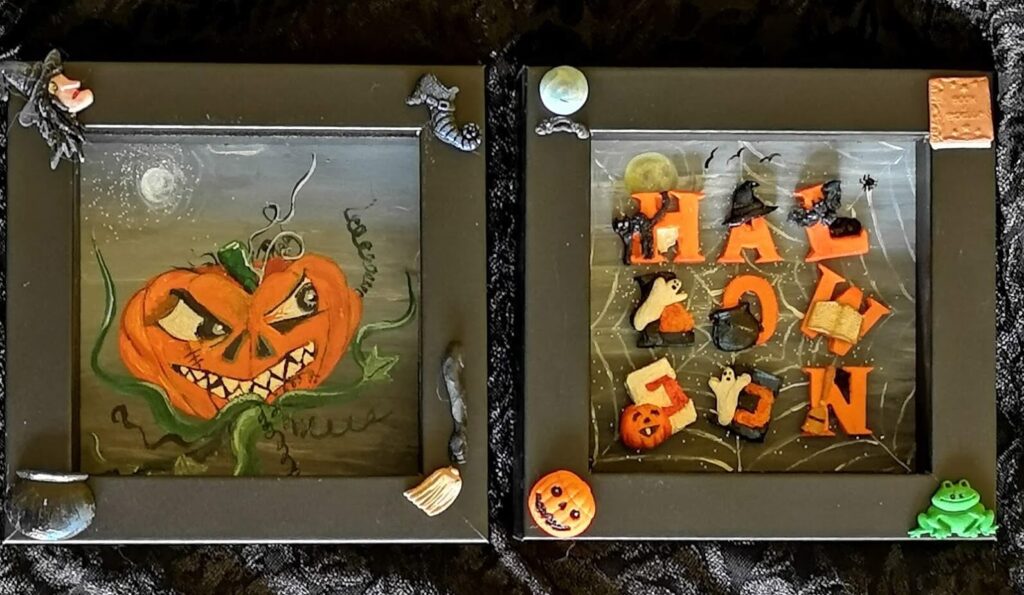 Halloween wall art 