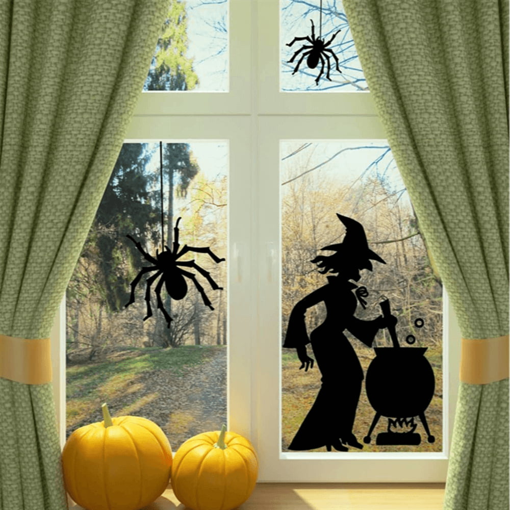 Halloween window decoration