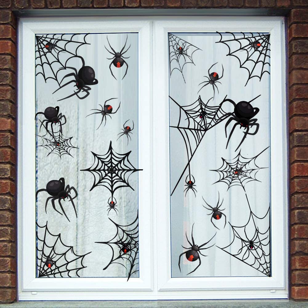 Halloween window decoration