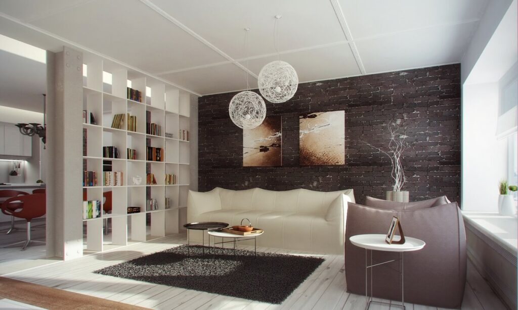 modern room divider wall