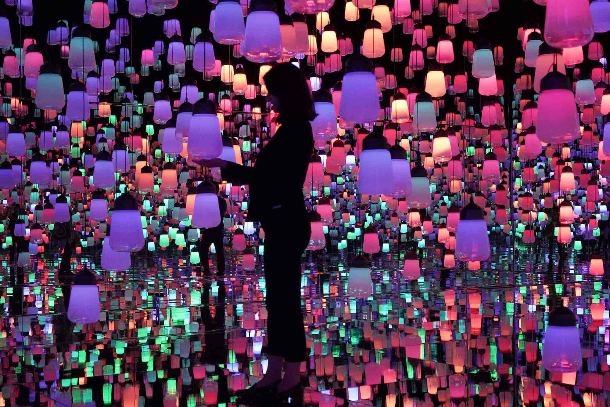 Attractive Digital Art Designs of Mori Museum Building