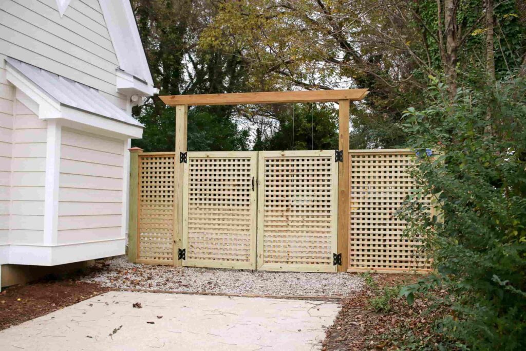 Beautiful Fencing Outdoor Wall