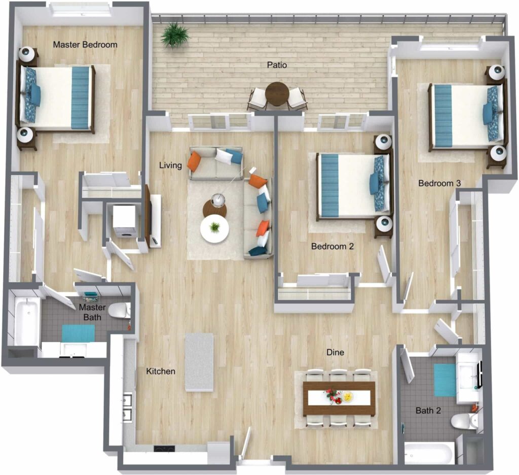 Condo Unit Floor Plan