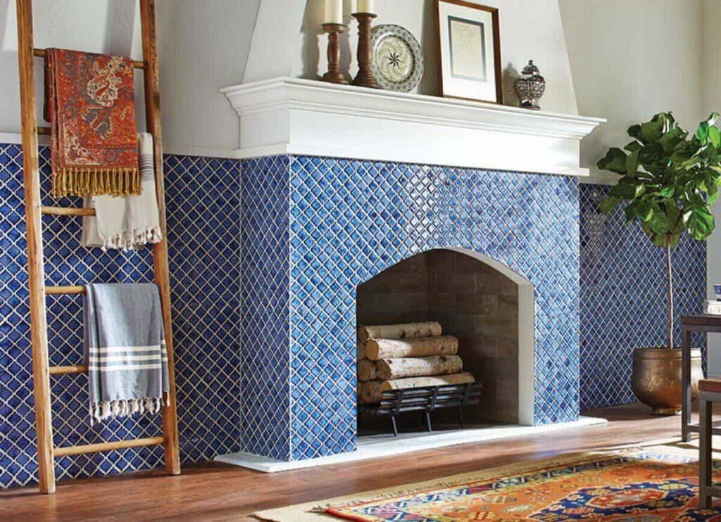 fireplace tile