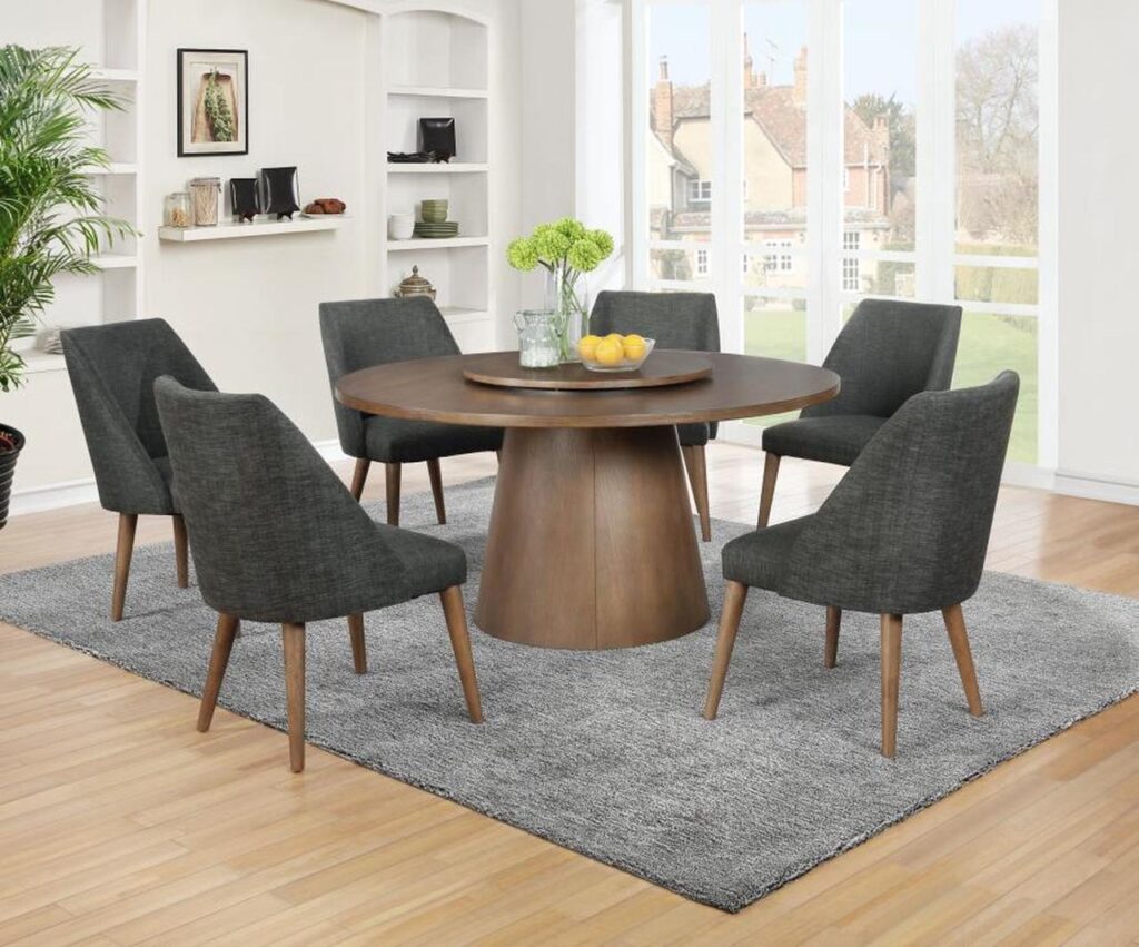 round dining table