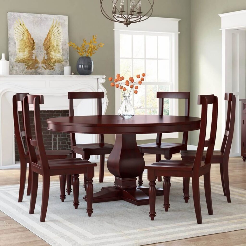 round dining table