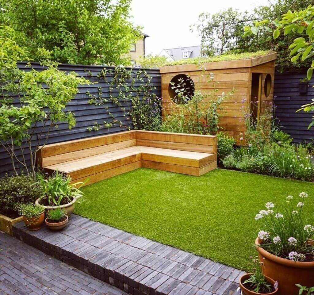 Small Garden Design Ideas with Low Maintenance