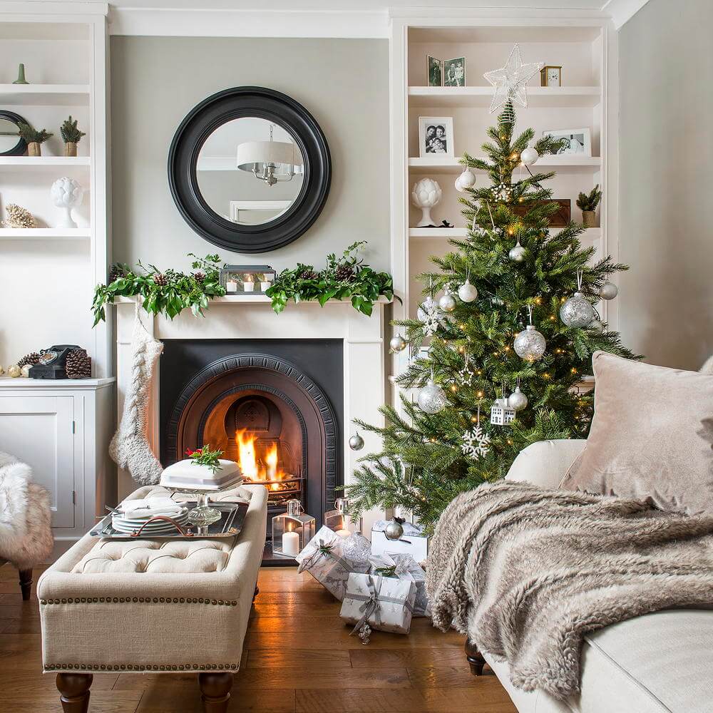 Living Room Christmas Decorating Ideas 15 Beautiful Ways To Decorate