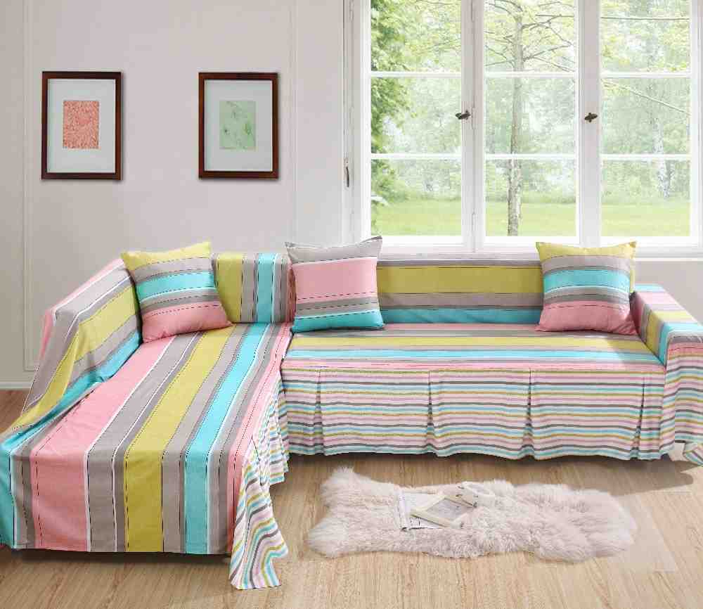 Creative Covers Ideas for Old Sofa