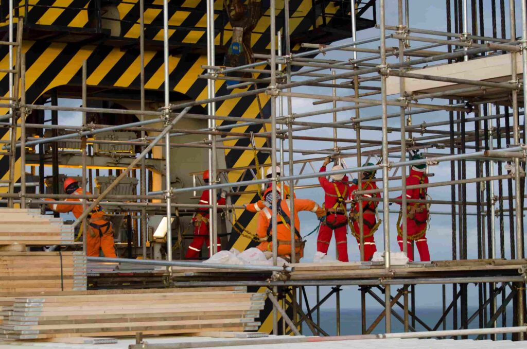 scaffolding erectors