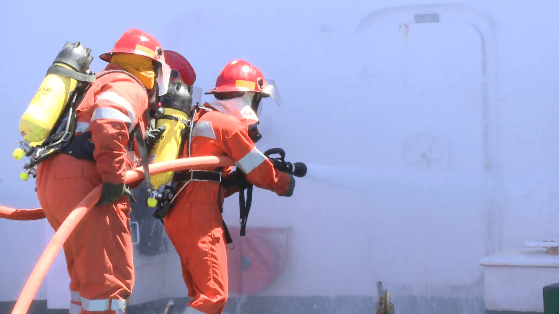 Fire fighting is a. Fire Protection and Prevention. Fire Fighting on Board. Fire Drill. Fire-Fighting Vessel.