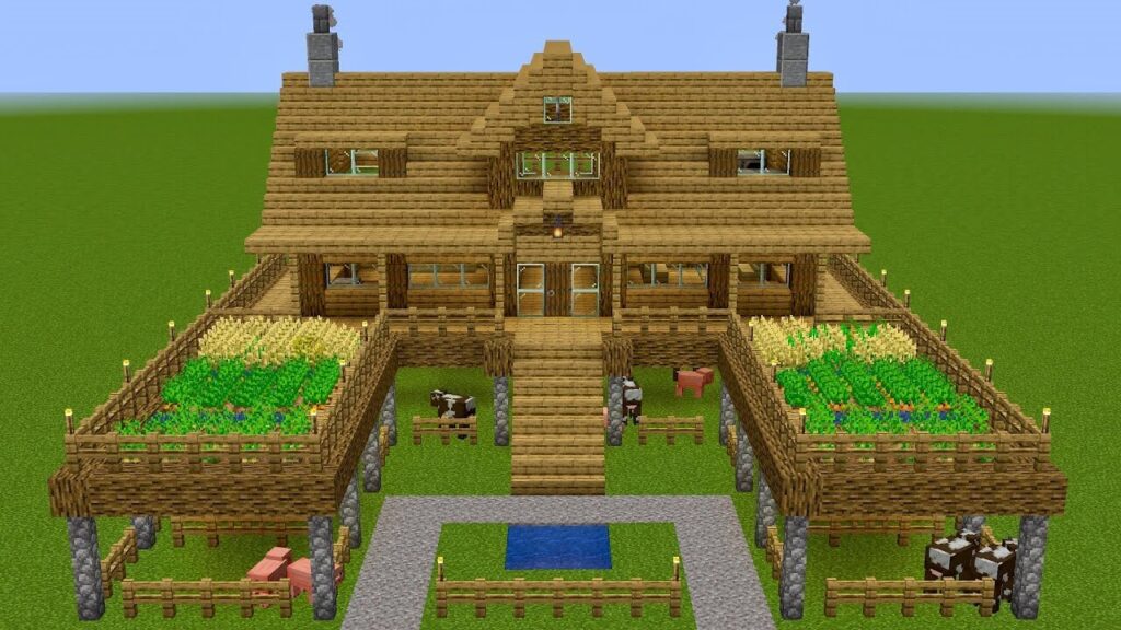 Best Minecraft Interior House Designs, Farm House Designs Minecraft