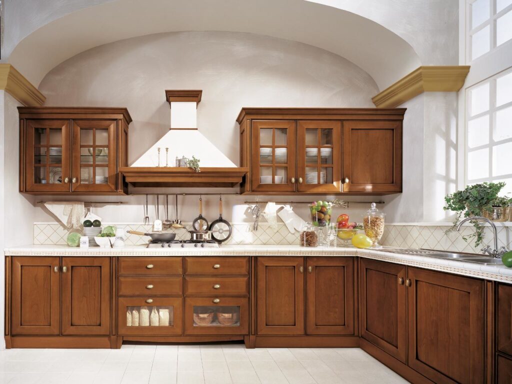 wood kitchen furniture