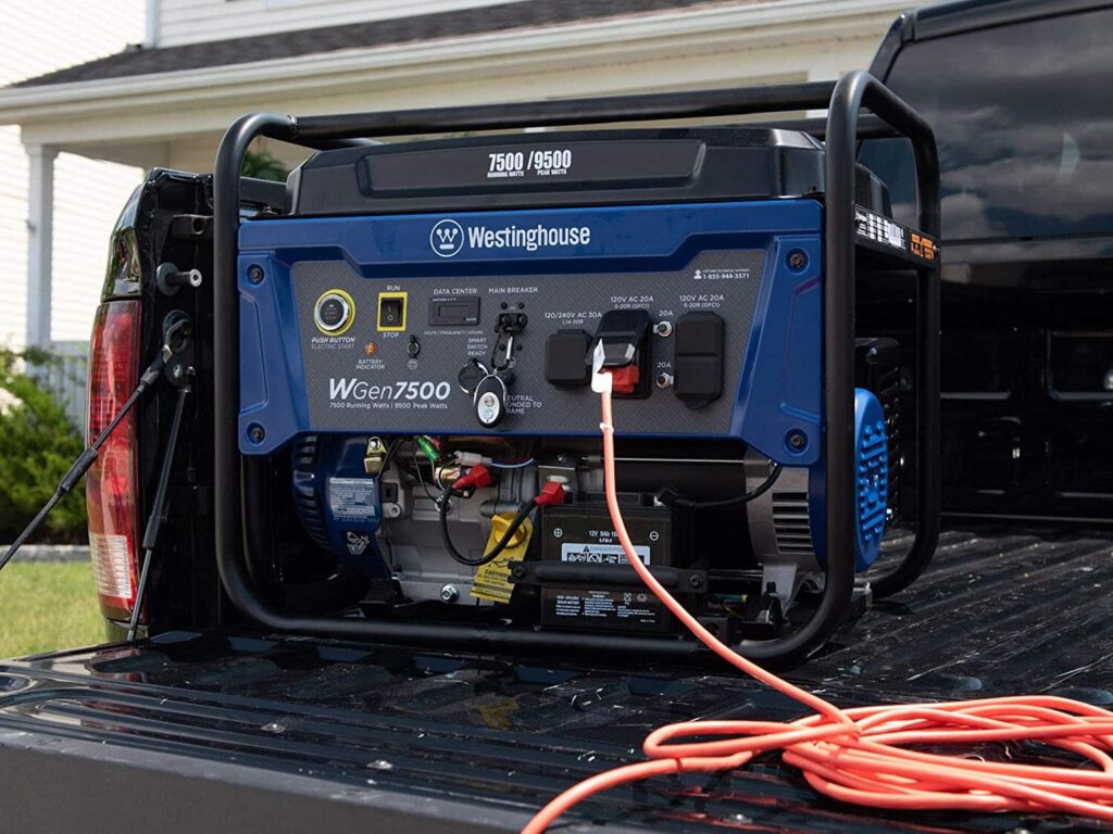 how to charge battery bank with generator