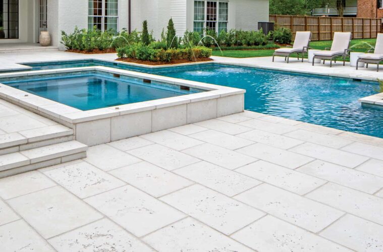 17 Luxurious Pool Deck Ideas For, Inground Pool Deck Designs