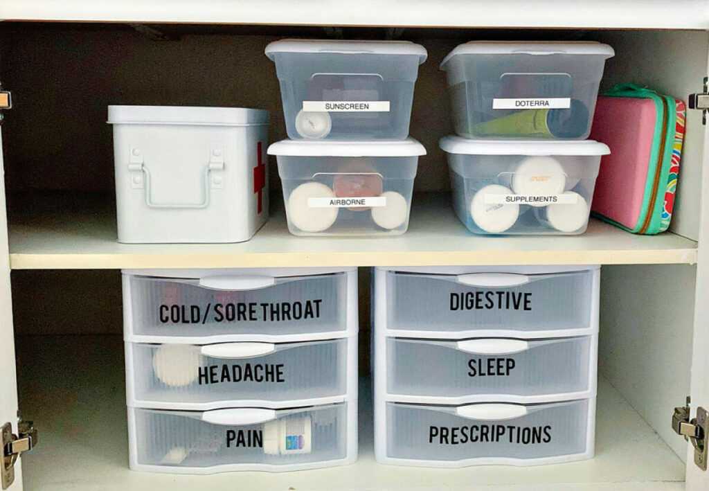 Diy Medicine Cabinet Storage Solution, Plastic Medicine Cabinet Shelves