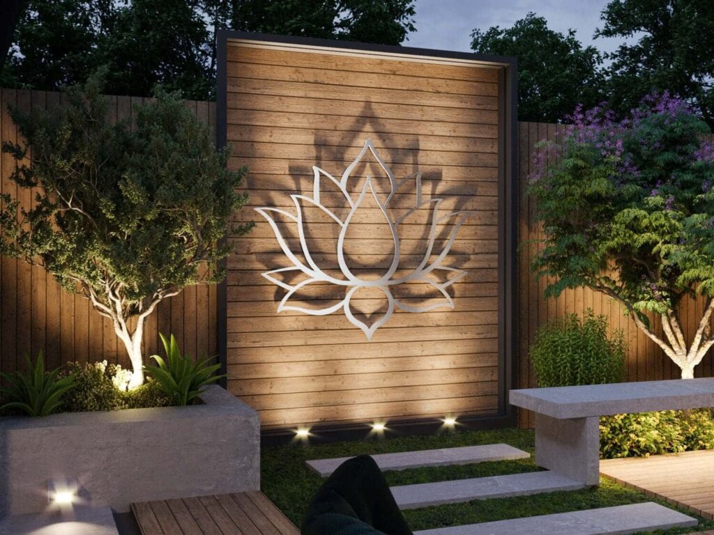 outdoor wall design 