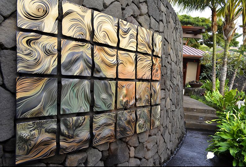 outdoor wall design 