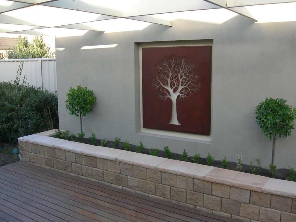 outdoor wall design 