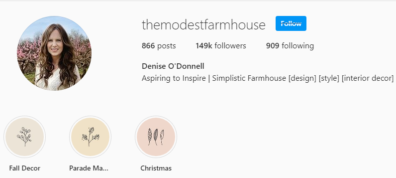 instagram account for farm house 