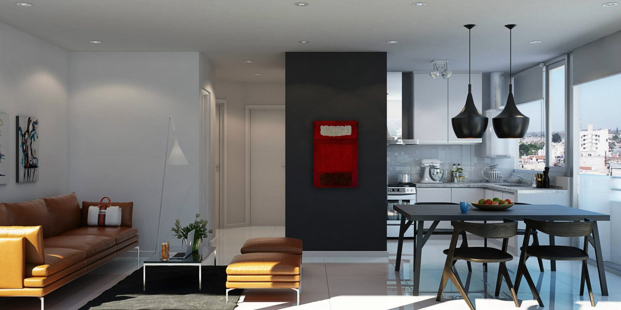 Image showcasing Creative Ways to Integrate HVAC Ducts into Interior Design