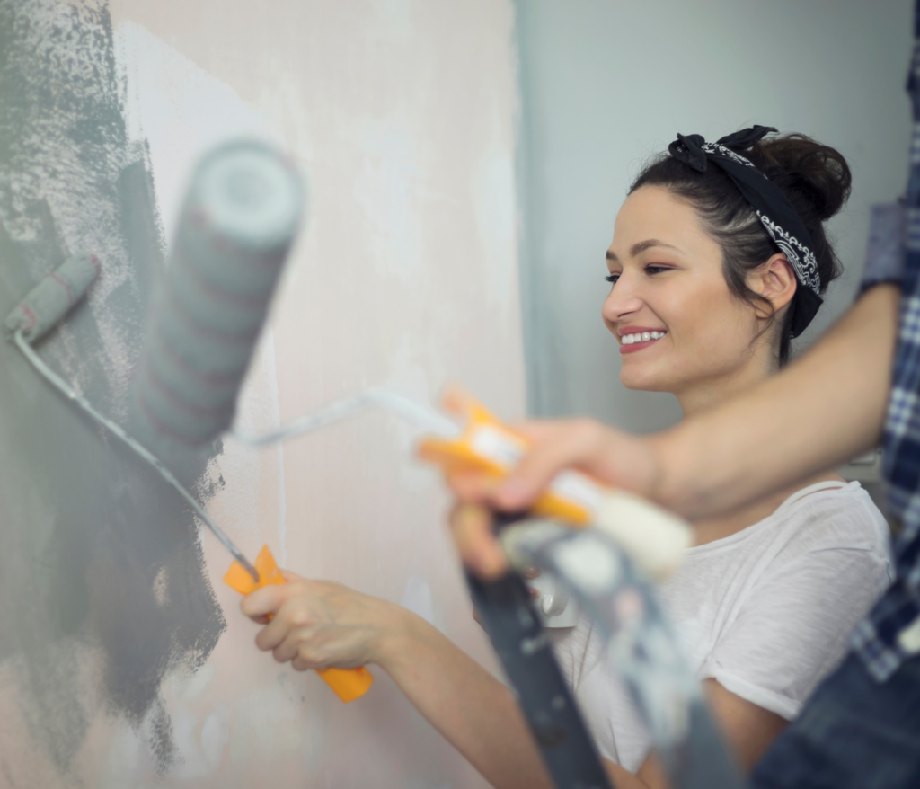 Woman Painting