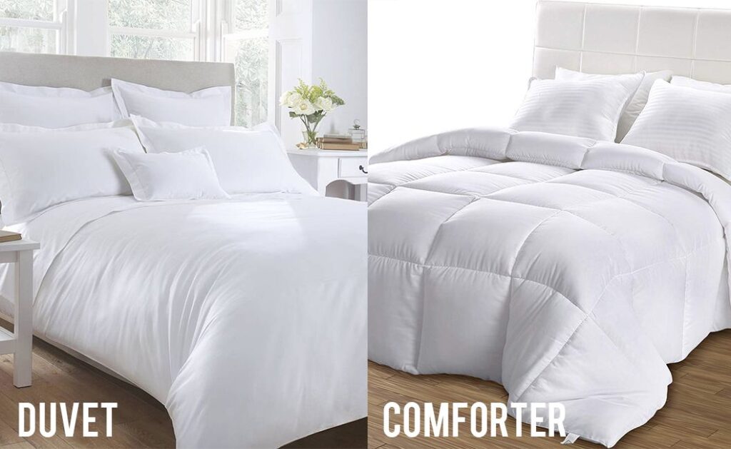 Duvet vs Comforter 