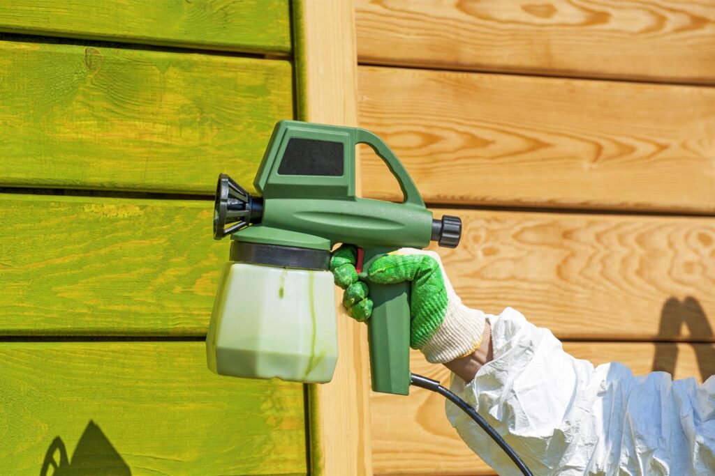 Paint Your Walls With A Cordless Paint Sprayer 