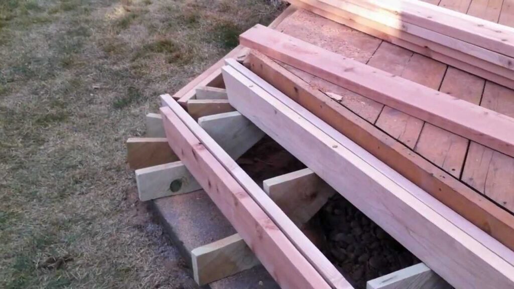 build deck stair 